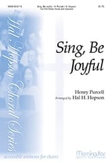 Sing Be Joyful Two-Part Mixed choral sheet music cover